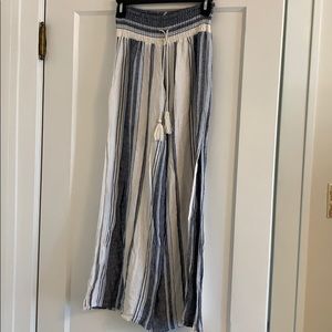 Flowy linen pants